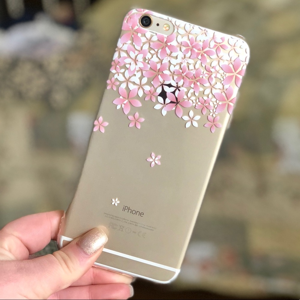 NIP iPhone 6+, 6, 5 Case Flower Waterfall